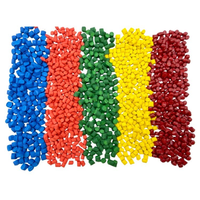 Granulés de PEHD recyclés anti-corrosion pour raccords de tuyaux de drainage, granulés de plastique bruts pour extrusion