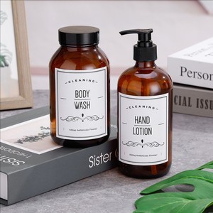 12 étiquettes en vinyle pour bouteilles de désinfectant pour les mains, adaptées aux bouteilles de désinfectant pour les mains, rangement dans la salle de bain, autocollants imperméables et résistants à l'huile - Product Image 2