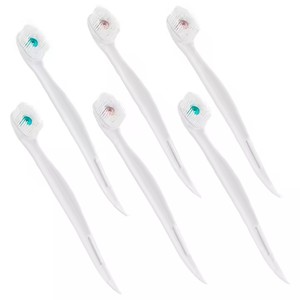 ODM/OEM Đính Cườm Bạc Hà & Đào Ngoài Trời Dùng Một Lần Ngày Và Đi Du Lịch Xách Tay Bàn Chải Đánh Răng - Product Image 3