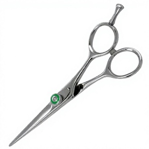 ASAP Professional Ultra-<b>light</b> 14-cm Grooming Hair Scissors Carbon Steel Convex Blade Long Handle Right-Handed Universal <b>Finger</b> - Product Image 2