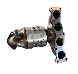 Convertidor catalítico de tres vías de acero inoxidable Euro 4 Euro 5 para <span class=keywords><strong>catalizador</strong></span> de gases de escape moderno Santa Fe Elantra - Product Image 3
