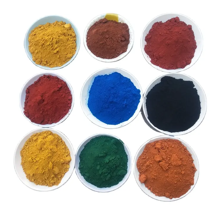 Produttori forniscono ossido di ferro giallo standard nazionale vernice 313 riempitivo con ossido di ferro pigmento di ossido di ferro