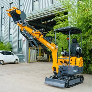 Mini Excavadora con Capacidad de Cazo de 0.025m, Certificación EPA para Motor, Pequeña Excavadora Hidráulica, Máquina de Construcción Compacta - Product Image 6