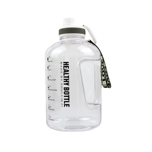 Jarra Deportiva de 1 Galón, Ecológica, Libre de BPA, a Prueba de Fugas, de PET, con Pajita y Marcador de Tiempo para Beber Directo, Ideal para Uso en Exteriores - Product Image 6