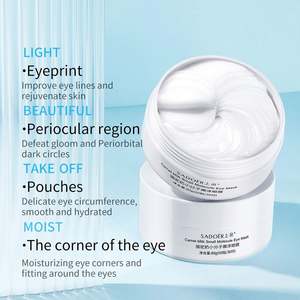 OEM SADOER antiarrugas ojeras camello leche pequeña molécula hidratante cristal máscara de ojos - Product Image 4