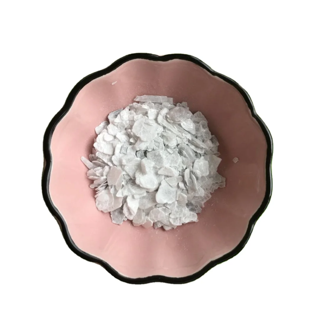 Cina prezzo di fabbrica industria grado 99% MgCl2 Flake cloruro cloruro di magnesio anidro