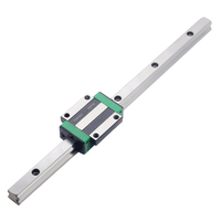 2 ensembles de rails de guidage linéaire carrés TRH20 L300mm + 4 blocs de glissière de chariot TRH20B Kit CNC