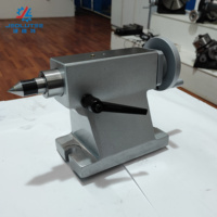 Contre-pointe manuelle de haute précision 4ème axe CNC Table rotative NT125 montage contrôle manuel pour une précision optimale
