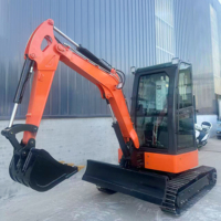 Mini-excavatrice compacte : entretien quotidien simplifié, économie de coûts – Idéale pour les travaux de terrassement résidentiel