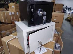 Caja Fuerte de Seguridad de Tamaño Grande, Mediano y Pequeño para Guardar Dinero en Efectivo y Oro, Caja de Seguridad para el <span class=keywords><strong>Hogar</strong></span>, Oficina y Hotel - Product Image 4