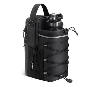 Bolsa de Gimnasio Magnética, Bolsa Magnética para Botella de Agua para Hombre y Mujer con Bolsillos para Teléfono, Bolsa Bandolera Magnética para Botella para el Gimnasio - Product Image 1