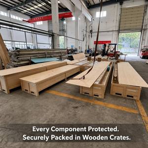 <span class=keywords><strong>Porte</strong></span> <span class=keywords><strong>de</strong></span> <span class=keywords><strong>garage</strong></span> <span class=keywords><strong>en</strong></span> <span class=keywords><strong>bois</strong></span> massif chêne blanc sur mesure pour villa, avec cadre <span class=keywords><strong>en</strong></span> aluminium, panneau sectionnel isolé, <span class=keywords><strong>kit</strong></span> complet <span class=keywords><strong>de</strong></span> matériel <span class=keywords><strong>de</strong></span> motorisation - Product Image 5