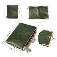 Sac de rangement en cuir PU mignon, porte-monnaie, pochette, résistant à l'eau, pliable, portable, petit, fermeture éclair, pour unisexe