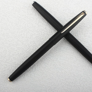 <span class=keywords><strong>Stylo</strong></span> plume Jinhao 911, nouveau modèle, corps en métal noir mat, pointe en acier inoxydable, pour l'écriture et la <span class=keywords><strong>calligraphie</strong></span>, avec cartouches d'encre, pointe fine - Product Image 3