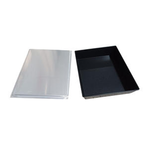 מחיר סיטונאי 10 x10 אינץ אלומיניום פיצה מרובע מגש אפייה דיטרוט בסגנון פיצה - Product Image 6