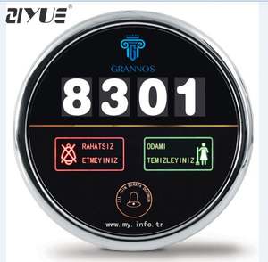 กริ่งประตูโรงแรม LED อัจฉริยะปรับแต่งได้พร้อมดีไซน์หรูหราคุณภาพสูงสวิตช์สัมผัสสไตล์โมเดิร์นสำหรับอพาร์ทเมนต์และโรงแรม - Product Image 6