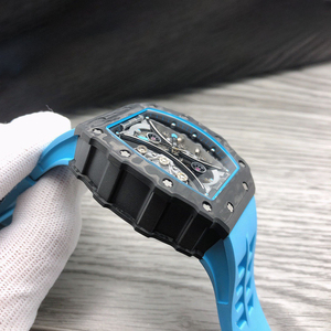 Reloj Tourbillon de Alta Calidad Estilo RM 53-01, Caja de Carbono, Esqueleto, Automático - Product Image 4