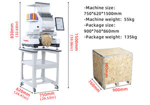 Máquina <span class=keywords><strong>de</strong></span> Bordar Duradera <span class=keywords><strong>de</strong></span> Una Cabeza y 15 Agujas para Talleres Textiles en Estados Unidos - Product Image 6