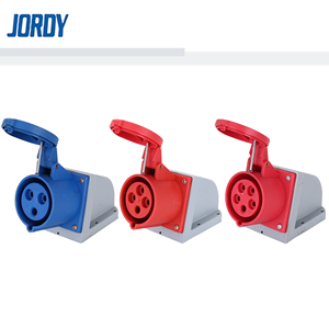 Jordy II IP44ปลั๊กต่ออุตสาหกรรม3P 4P 5P วัสดุทองเหลืองกันน้ำ16A/32A - Product Image 1