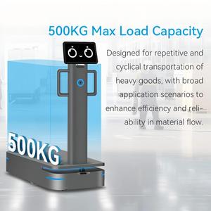 Robot industriel et de service mobile intelligent Aphla Advanced avec navigation GPS et écran LCD pour la logistique d'entrepôt et l'utilisation commerciale - Product Image 3