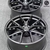 168 Roues pour BMW M5 E34 E39 E60 F10 F90 863M Personnalisées 5x112 5x120 5 trous, jantes forgées en alliage monobloc creuses pour la compétition