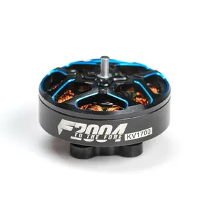 T-мотор F2004 2004 1700KV 6S/3000KV 4-5S дальнего действия 1,5 мм вал бесщеточный двигатель для 3-5 дюймов Дрон FPV гоночный Квадрокоптер