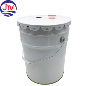 Seau métallique recyclable de 5 gallons (20 L) en forme de cylindre, seaux, fûts, barils à vendre - Product Image 1