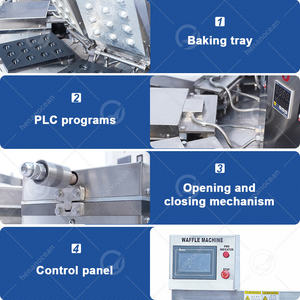 Machine automatique à tartes et à croûtes à œufs OCEAN, petite machine à faire des croûtes carrées - Product Image 4