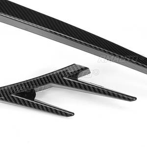 Nouvelle Décoration de Cadre de Phare Antibrouillard Avant pour VW Golf MK7.5 2018-2020, Style Ciseaux de Vent / Sourcils - Product Image 5