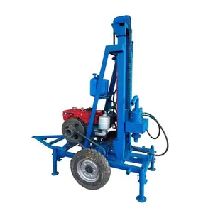 Diesel Water Drilling Machine 1000 M Power Hammer Drills Well Water Drilling Machine