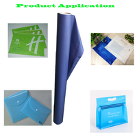 Rouleau de film PVC translucide souple gaufré Jinshi pour sacs à urine et poches urinaires pour adultes