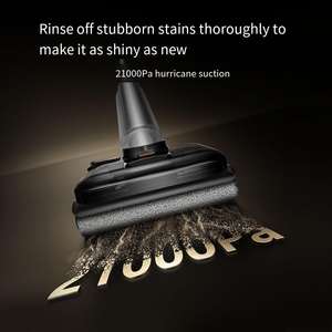 Nettoyeur de sols Xiao Mi, aspirateur humide 4 Pro E301 280w sans fil 21000Pa avec réservoir d'eau pour une utilisation humide et sèche - Product Image 2