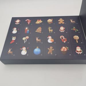 Boîte cadeau en papier <span class=keywords><strong>de</strong></span> <span class=keywords><strong>Noël</strong></span>, boîte <span class=keywords><strong>de</strong></span> calendrier <span class=keywords><strong>de</strong></span> l'avent pour l'emballage <span class=keywords><strong>de</strong></span> biscuits et <span class=keywords><strong>de</strong></span> <span class=keywords><strong>chocolats</strong></span> - Product Image 6