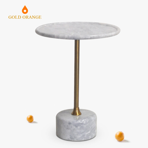 Wholesale Furniture Design Modern Marble Coffee Tables Steel Stainless Tea table