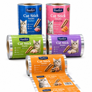 Film d'emballage pour friandises pour animaux de compagnie, film laminé de qualité alimentaire pour machine d'emballage automatique, fabricant - Product Image 6