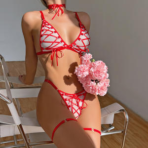 JSNU3 all'ingrosso <span class=keywords><strong>slip</strong></span> da donna Design personalizzato di alta qualità traspirante Sexy mutandine di pizzo da donna biancheria intima - Product Image 2