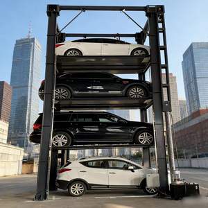 Tabitha TQP3 Élévateur de stationnement extérieur en acier pour 4 véhicules avec garantie de 5 ans - Product Image 2