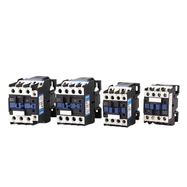 Original CJX2-2501 36V AC Contactor Relay with Screw Guide Rail Embedded Installation