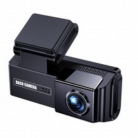Caméra de tableau de bord avant et arrière 4K 3.69 IPS à double objectif avec GPS WiFi, enregistreur vidéo DVR pour voiture