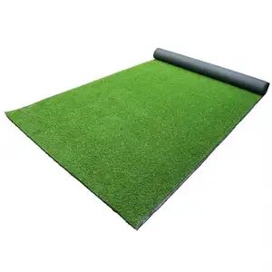 Tappeto in erba artificiale, tappeto in erba sintetica per interni esterni, tappeto erboso realistico, con fori di drenaggio e supporto in gomma di molte dimensioni