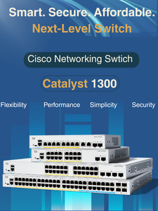 C1300-8FP-2G  Switch PoE Serie C1300 de 8 Puertos, Switch de Red Inteligente C1300-8FP-2G - Product Image 2