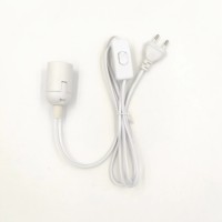 Support de lampe à vis E27 avec cordon d'alimentation 1,8 m avec interrupteur 303, prise EU/US, accessoires d'éclairage