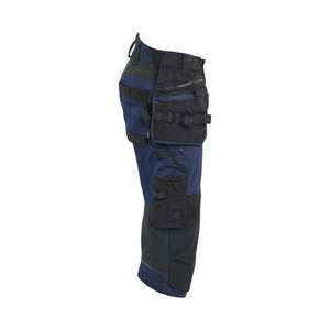 BLAKLADER - 197711498699C48 Pantalones cortos piratas duraderos en elástico bidireccional Azul marino oscuro/Negro-PANTALÓN DE TRABAJO EAN 7330509956977 - Product Image 5