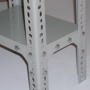 Delida Angle Steel Column For Supermarkets Express Delivery Warehouses Storage Racks Adjustable Height High Load Capacity - Product Image 4