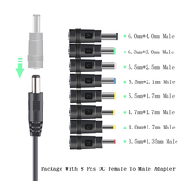 Eonline konektor kabel WiFi ke Power bank, kabel DC 5V ke 12V kabel USB Boost konverter Step-up untuk Speaker kipas Modem Router Wifi