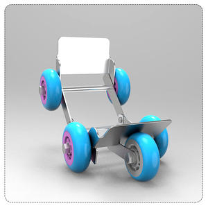 Poussoir à pneus plats pour vélo électrique, matériel en fer, outil de déplacement pour <span class=keywords><strong>moto</strong></span>, <span class=keywords><strong>remorque</strong></span> d'auto-sauvetage, accessoires d'urgence - Product Image 3