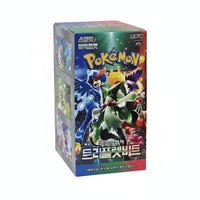 Kartu Pokemoned Sv1a Triplet Beat Pack 30-Packs Permainan Kartu Koleksi Booster Edisi Korea Bahan Kertas Untuk Pesta Pemain