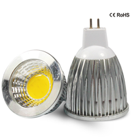 Foco LED COB con Casquillo de Aluminio MR16/GU5.3/GU10/E27 para Hogar, Oficina e Interiores