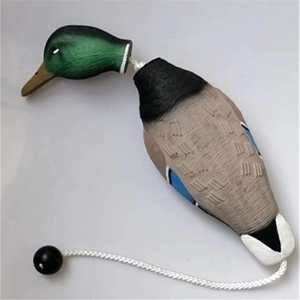 Köpek oyuncaklar taklit ölü ördek tampon oyuncaklar eğitim yavru avcılık köpekler Mallard öğretir ve su kuşları alma interaktif oyun - Product Image 6