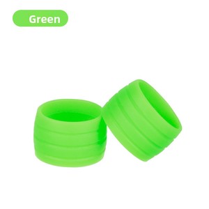 Anillos de Fijación de <span class=keywords><strong>Cinta</strong></span> de <span class=keywords><strong>Manillar</strong></span> de Silicona de Colores, Puños Antideslizantes, Accesorios Decorativos para Manillares de Bicicleta de Carretera - Product Image 6